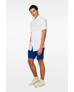 Short Sleeve Shirt White Knight